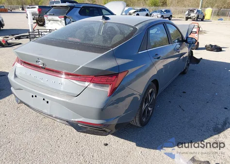 2022 Hyundai Elantra Sel z USA, uszkodzony, nr VIN KMHLN4AG7NU357639